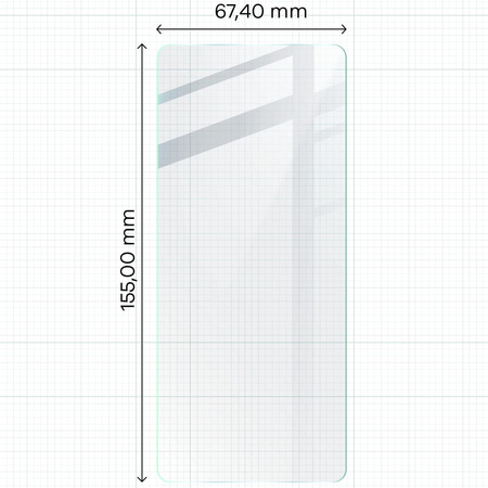 Szkło hartowane Bizon Glass Clear 2 do Motorola Moto G14 / G54 / G54 Power / G55