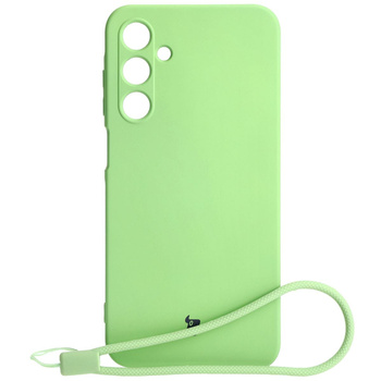 Etui Bizon Case Silicone do Galaxy A25 5G, jasnozielone