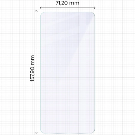 Elastyczne szkło hybrydowe Bizon Glass Mule do Vivo V50 Lite 4G/5G