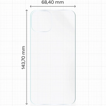 Folia hydrożelowa na tył Bizon Glass Hydrogel do iPhone 14, 1 sztuka