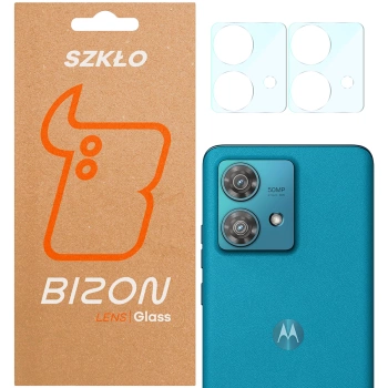Szkło na aparat Bizon Glass Silk Lens do Motorola Edge 40 Neo, 2 sztuki