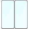 Szkło hartowane Bizon Glass Edge Duo do Motorola Moto G86 5G / G86 Power 5G, czarna ramka, 2 sztuki