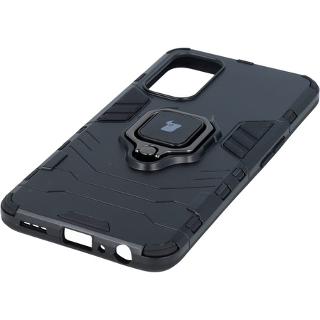 Etui Bizon Case Armor Ring do Oppo Reno 5 5G, czarne