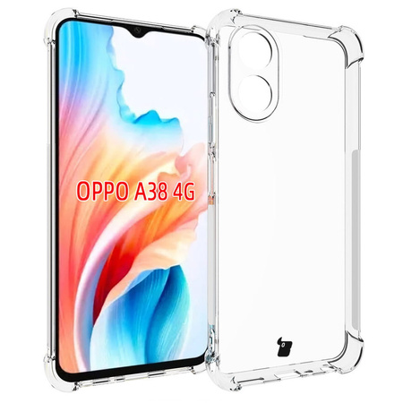 Elastyczne etui Bizon Case Salpa do Oppo A38 4G, przezroczyste