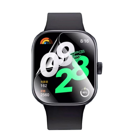 Folia hydrożelowa na ekran Bizon Glass Watch Hydrogel Duo do Redmi Watch 4, 2 sztuki