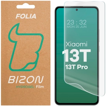 Folia hydrożelowa na ekran Bizon Glass Hydrogel Front do Xiaomi 13T Pro / 13T, 1 sztuka