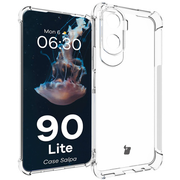 Elastyczne etui Bizon Case Salpa do Honor 90 Lite, przezroczyste
