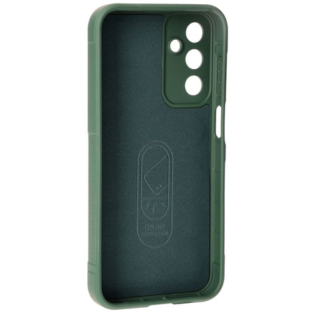 Pancerne etui Bizon Case Tur do Galaxy M15 5G, ciemnozielone