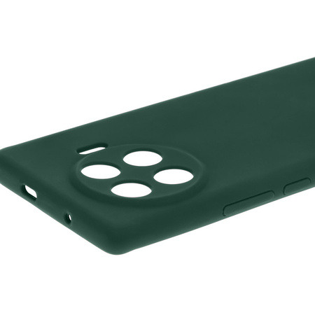 Silikonowe etui Bizon Soft Case do Tecno Spark 20 Pro+, ciemnozielone
