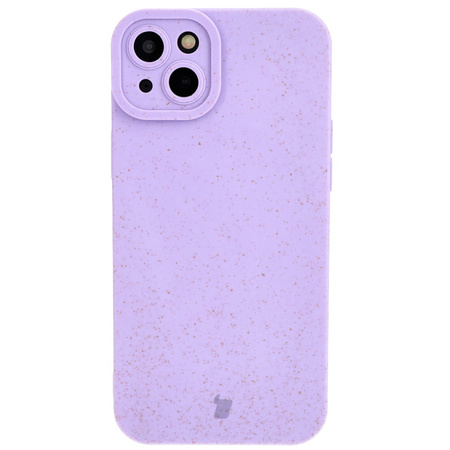 Ekologiczne etui Bizon Bio-Case do iPhone 14 Plus, fioletowe