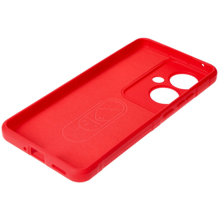 Pancerne etui Bizon Case Tur do Oppo Reno11 F 5G, czerwone