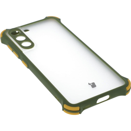 Etui Bizon Case AntiShock Hybrid do Galaxy S21, jasnozielone