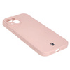 Etui Bizon Case Silicone do iPhone 15, jasnoróżowe