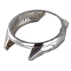 Etui z osłoną ekranu Bizon Case Watch Felipe do Huawei Watch GT6 46 mm, srebrne