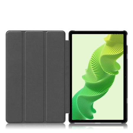 Etui z klapką Bizon Case Tab Croc do Realme Pad 2 11.5, czerwony