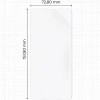 Folia matowa Bizon Glass Film Sun Duo do Nothing Phone (3), 2 sztuki