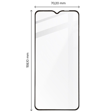 2x Szkło + szybka na aparat Bizon Edge Pack do Galaxy A03s