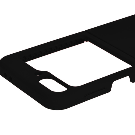 Silikonowe etui Bizon Soft Case do Galaxy Z Flip7 FE / Z Flip6, czarne