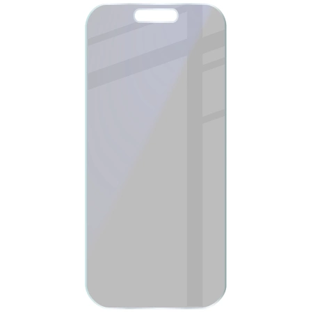 Prywatyzujące szkło hybrydowe Bizon Glass Mule Shadow do iPhone 17 Pro, matowe