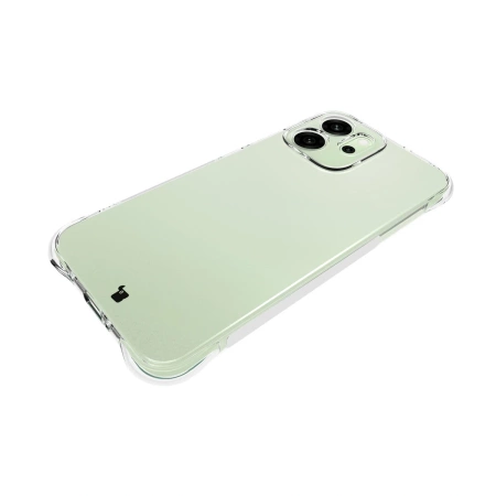 Elastyczne etui Bizon Case Salpa do Oppo Reno 14 F / 14 FS, przezroczyste