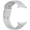 Silikonowy pasek Bizon Strap Watch Silicone G do Galaxy Watch Ultra 2 / 1, jasnoszary