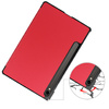 Etui Bizon Case Tab Croc do Galaxy Tab S10 Lite / S9, czerwone
