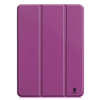 Etui Bizon Case Tab Croc do iPad Pro 11" 2025 / 2024, ciemnofioletowe