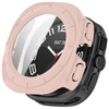 Etui ze szkłem do zegarka Bizon Case+Glass Watch do Galaxy Watch Ultra 2 / 1, różowe