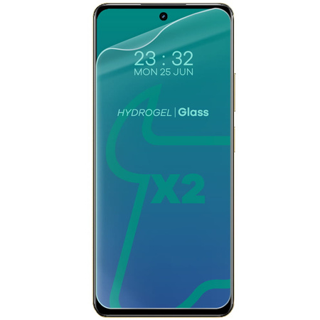 Folia hydrożelowa na ekran Bizon Glass Hydrogel Front do Realme 11 5G, 2 sztuki