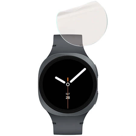 Folia matowa Bizon Glass Watch Film Sun Duo do Galaxy Watch 8 40 mm, 2 sztuki