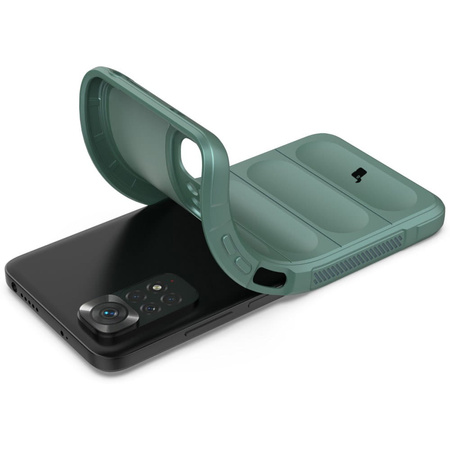 Pancerne etui Bizon Case Tur do Xiaomi Redmi Note 11 / 11S 4G, ciemnozielone