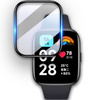 Szkło hybrydowe Bizon Glass Watch Edge Hybrid dla Redmi Watch 3 Active, czarne