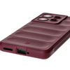 Pancerne etui Bizon Case Tur do Motorola Edge 50 Pro, burgundowe
