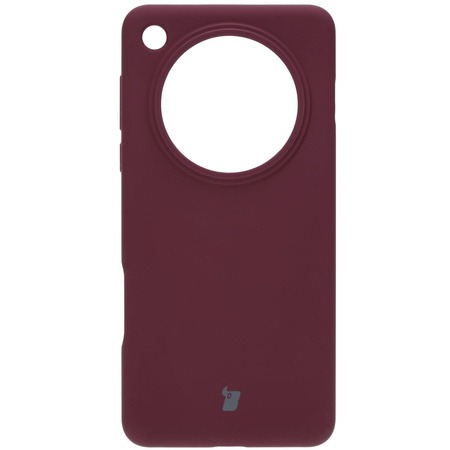 Silikonowe etui Bizon Soft Case do Oppo Find X8 Pro, ciemnofioletowe