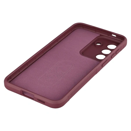 Pancerne etui Bizon Case Tur do Galaxy A57 5G, burgundowe