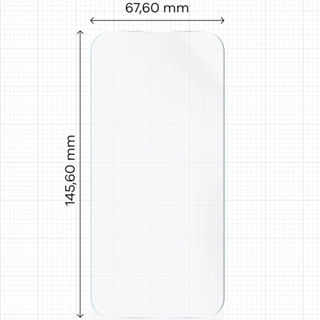 Folia hydrożelowa na ekran Bizon Glass Hydrogel Front do iPhone 17 Pro / 17 / iPhone 16 Pro, 1 sztuka
