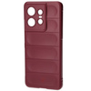 Pancerne etui Bizon Case Tur do Motorola Edge 50 Pro, burgundowe