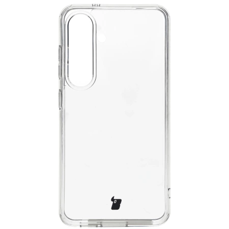 Etui Bizon Case Halo do Galaxy S25, przezroczyste