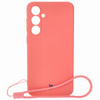 Etui Bizon Case Silicone do Galaxy S23 FE, brudny róż