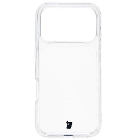 Etui Bizon Case Halo do iPhone 17 Pro, przezroczyste