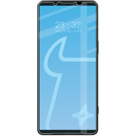 3x Szkło hartowane + szybka na aparat Bizon Glass Clear Pack do Sony Xperia 1 VII