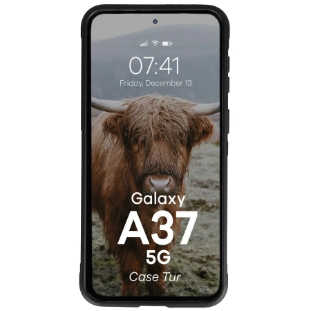 Pancerne etui Bizon Case Tur do Galaxy A37 5G, czarne