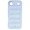 Pancerne etui Bizon Case Tur do iPhone Air, jasnoniebieskie