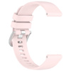 Pasek silikonowy do smartwatcha, Bizon Strap Watch Silicone Pro T, Quick Release 20 mm, pudrowy róż
