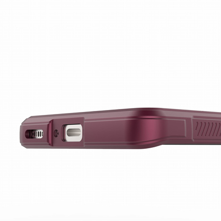 Pancerne etui Bizon Case Tur do Xiaomi 13 Pro, burgundowe