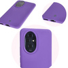 Silikonowe etui Bizon Soft Case do Honor 200, fioletowe