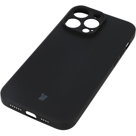 Etui Bizon Case Silicone do iPhone 14 Pro Max, czarne