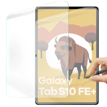 Folia imitująca papier Bizon Film Tab Papirus Duo do Galaxy Tab S10 FE Plus, 2 sztuki
