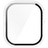 Etui ze szkłem do zegarka Bizon Case+Glass Watch do Apple Watch 11 / 10 42mm, przeźroczyste