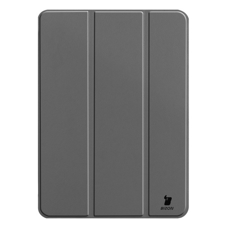 Etui Bizon Case Tab Croc do iPad Pro 11" 2025 / 2024, szare